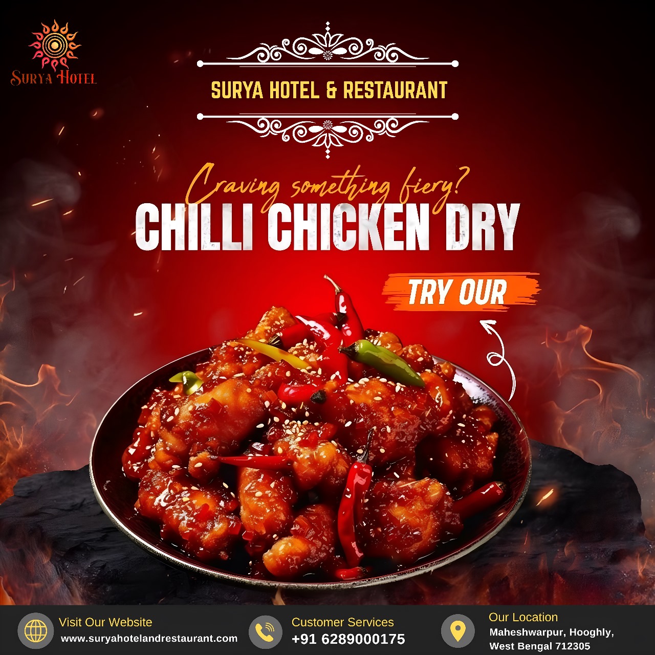 Spicy Chilies Chicken 